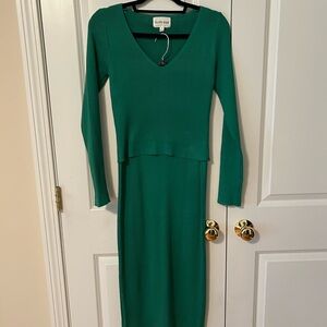 Olive + Oak sweater / maxi skirt set